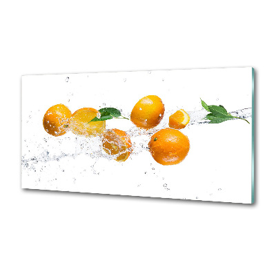 Panel do kuchni Pomarańcze i woda