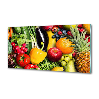 Panel do kuchni Warzywa i owoce