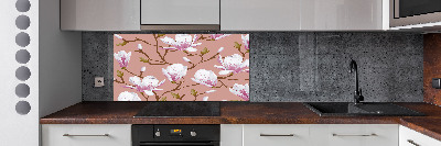 Panel między meble w kuchni Magnolia