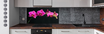 Panel między meble w kuchni Orchidea