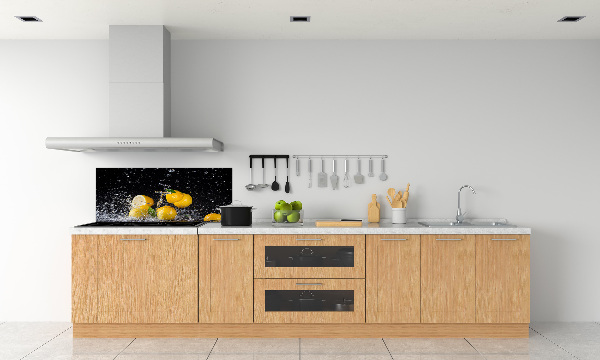 Panel do kuchni Cytryny i woda