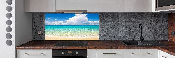 Panel dekor szkło Rajska plaża