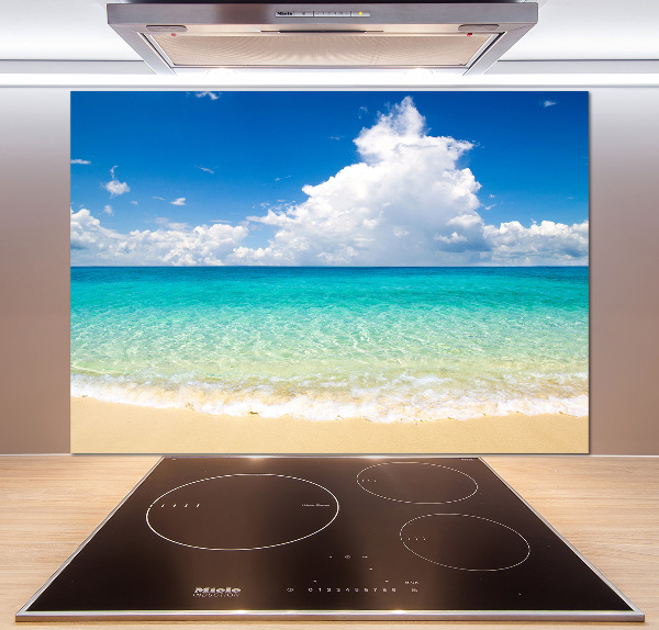 Panel dekor szkło Rajska plaża