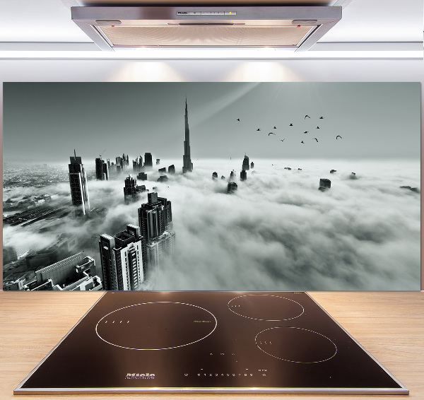Panel do kuchni Mgła nad Dubajem