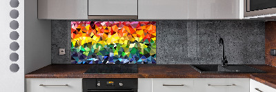 Panel do kuchni Geometryczne tło