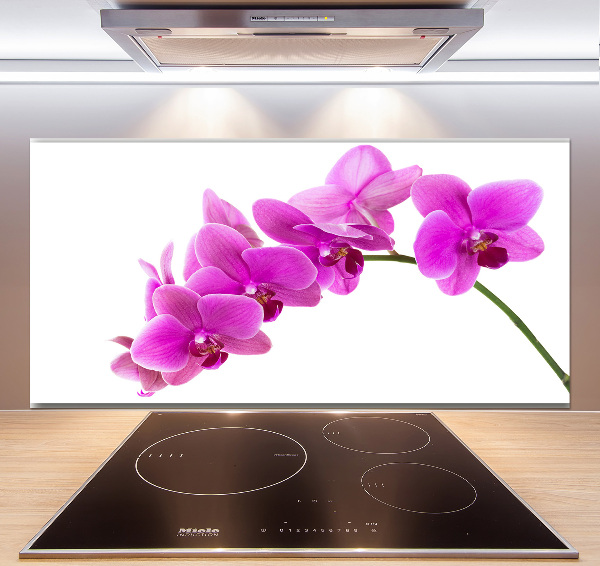 Panel do kuchni Różowa orchidea