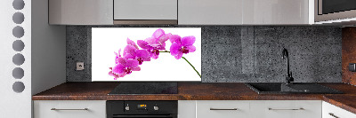Panel do kuchni Różowa orchidea