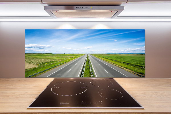 Panel dekor szkło Autostrada