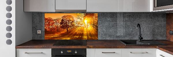 Panel do kuchni Zachód słońca