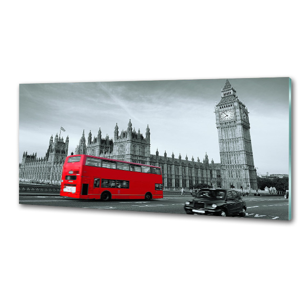 Panel do kuchni Londyński autobus
