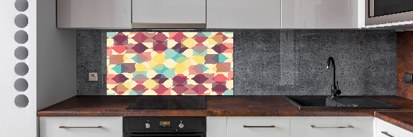 Panel do kuchni Geometryczne tło
