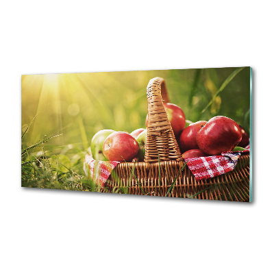 Panel do kuchni Jabłka w koszu