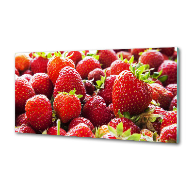 Panel między meble w kuchni Truskawki