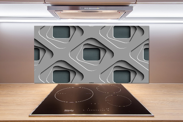 Panel do kuchni Abstrakcja 3D