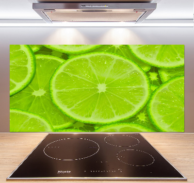 Panel szklany do kuchni Limonki