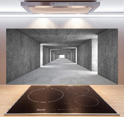 Panel do kuchni Betonowy tunel