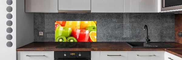 Panel dekor szkło Owocowe soki