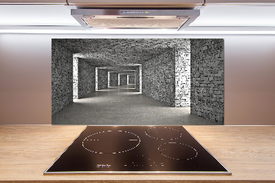 Panel do kuchni Tunel z cegły