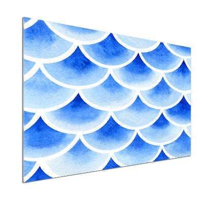 Panel dekor szkło Rybie łuski