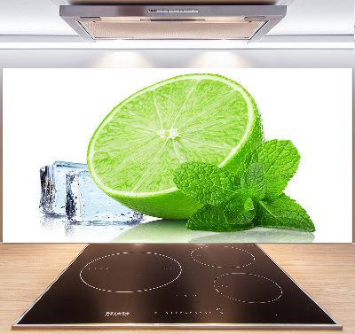 Panel do kuchni Limonka z lodem