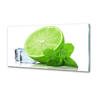 Panel do kuchni Limonka z lodem
