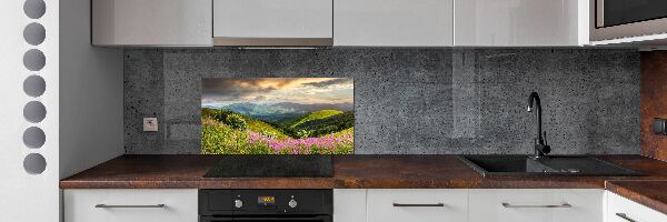 Panel do kuchni Górski pejzaż