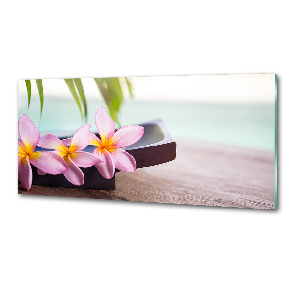Panel między meble w kuchni Plumeria