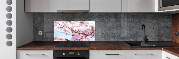 Panel dekor szkło Kwiaty wiśni