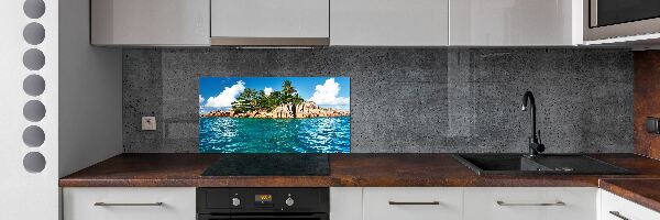 Panel do kuchni Tropikalna wyspa