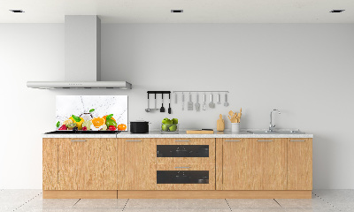 Panel dekor szkło Owoce i woda