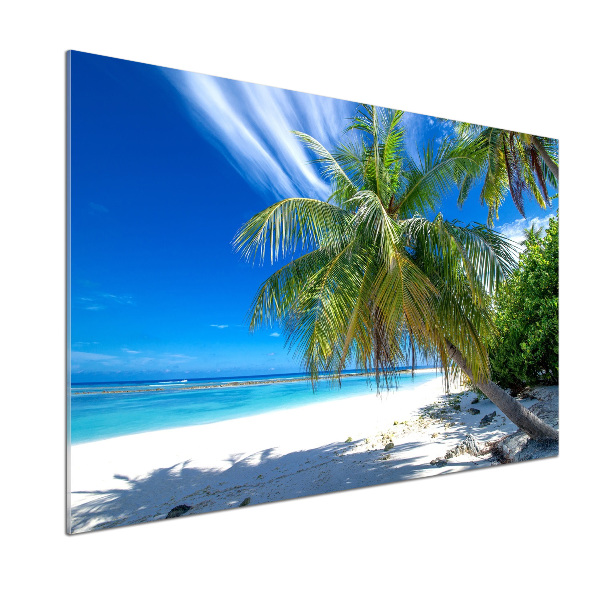 Panel do kuchni Tropikalna plaża