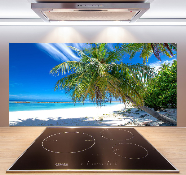 Panel do kuchni Tropikalna plaża