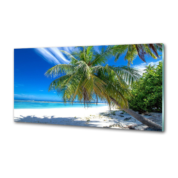 Panel do kuchni Tropikalna plaża