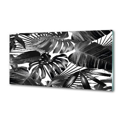 Panel do kuchni Tropikalne liście