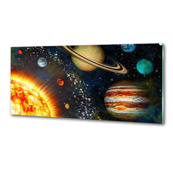 Panel do kuchni Układ słoneczny