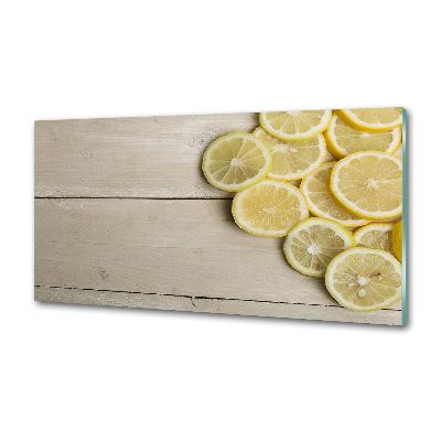 Panel do kuchni Cytryny drewno