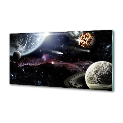 Panel między meble w kuchni Galaktyka