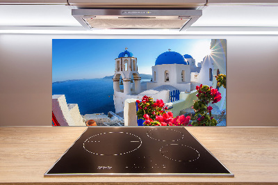 Panel do kuchni Santorini Grecja