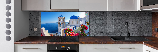Panel do kuchni Santorini Grecja