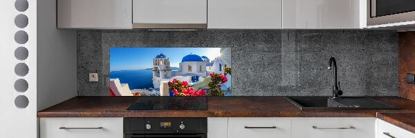 Panel do kuchni Santorini Grecja