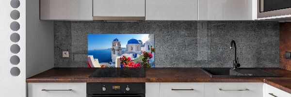 Panel do kuchni Santorini Grecja