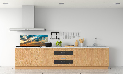 Panel lacobel Zachód słońca niebo