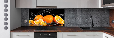 Panel do kuchni Pomarańcze i woda