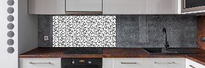 Panel kuchenny Geometryczne tło