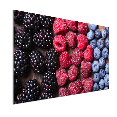 Panel dekor szkło Owoce leśne