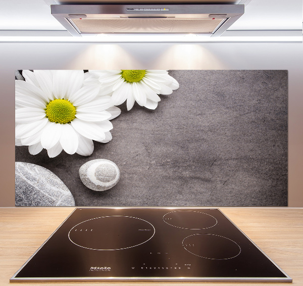 Panel szklany do kuchni Gerbera