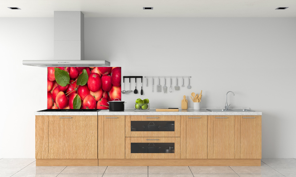 Panel do kuchni Czerwone jabłka