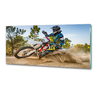 Panel między meble w kuchni Motocross