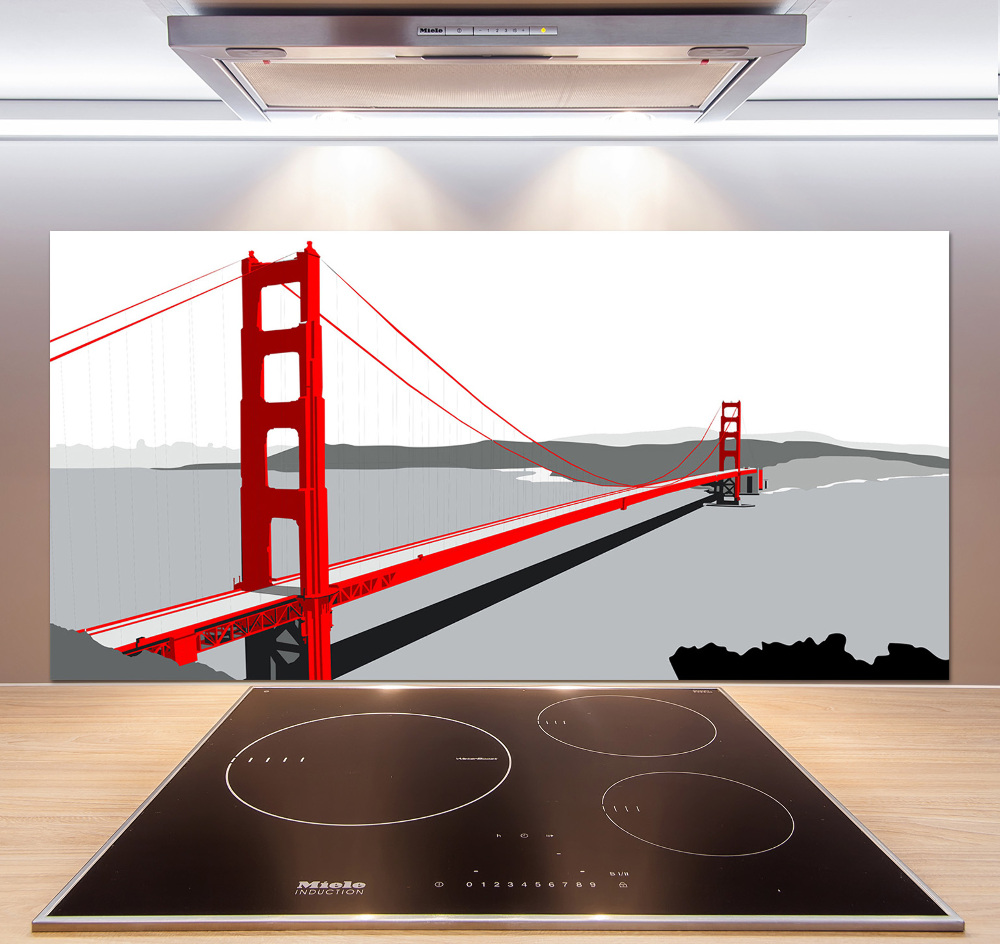 Panel do kuchni Most San Francisco