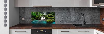 Panel do kuchni Wodospad w dżungli